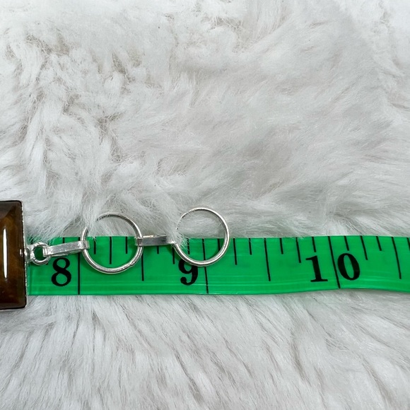 Bloodstone Citrine 925 Large Gemstone Necklace & Bracelet - Picture 5 of 8